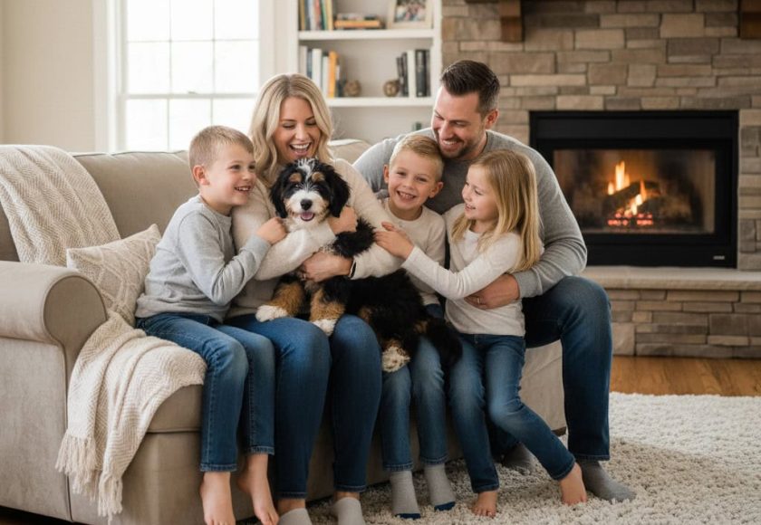 mini-bernedoodle-puppies-ostrander-ohio