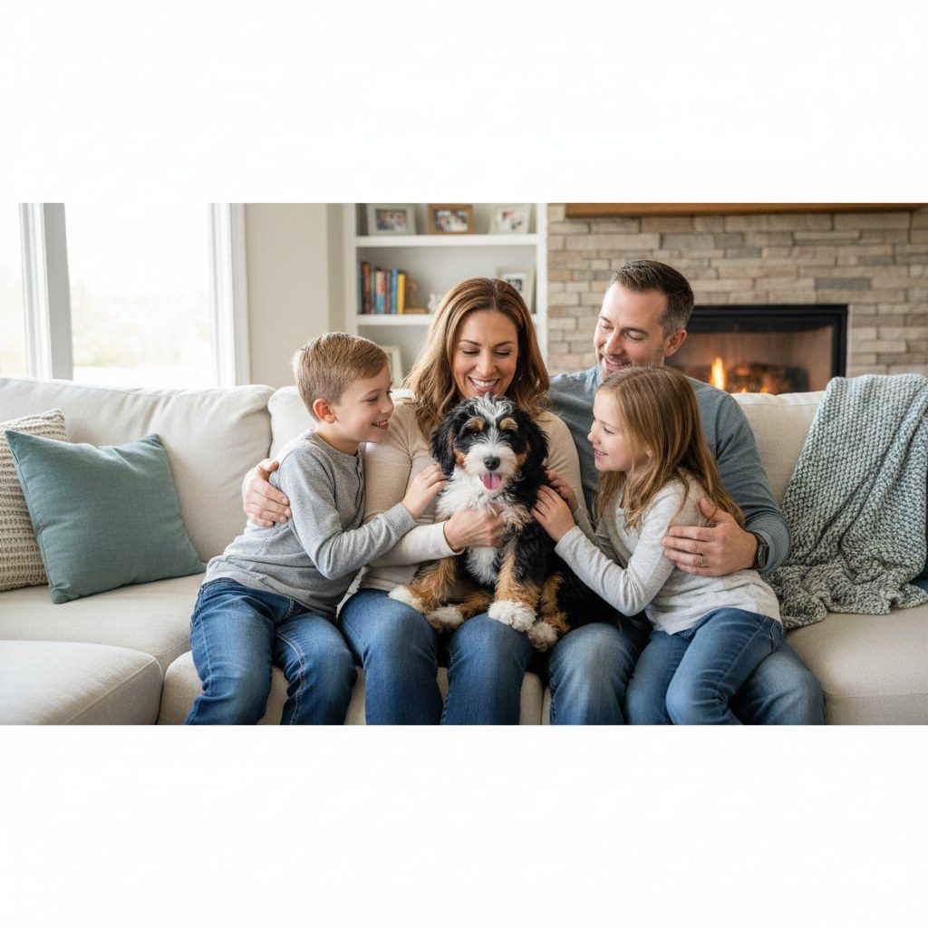 mini bernedoodle puppies bellville ohio