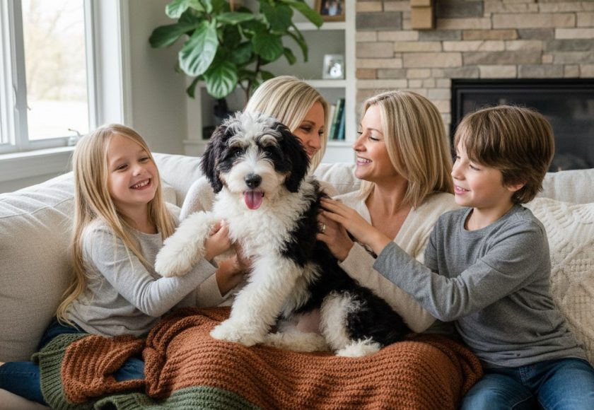 mini bernedoodle puppies brownsville ohio