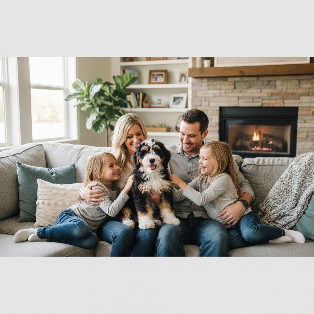 mini bernedoodle puppies butler ohio