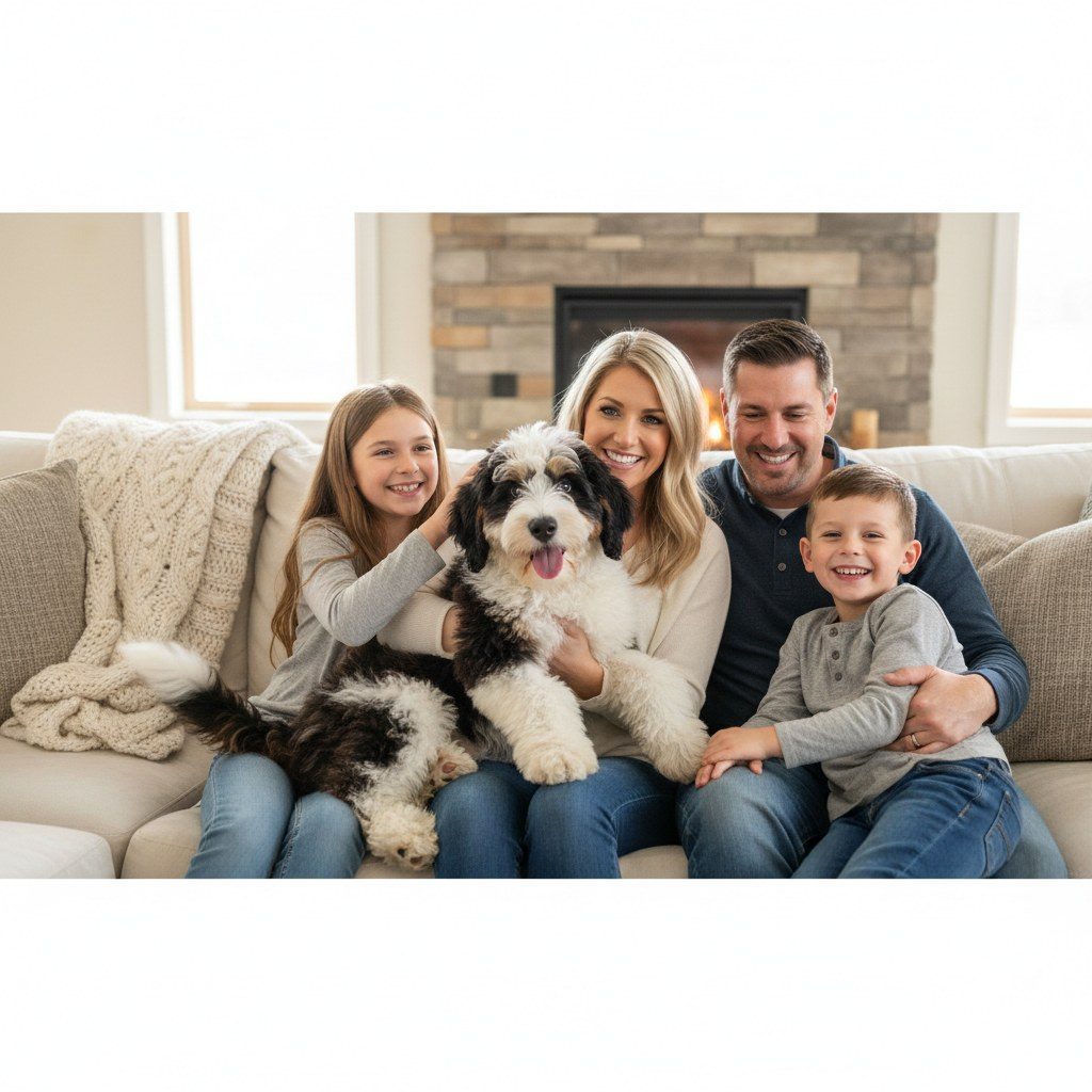 mini bernedoodle puppies cass township ohio