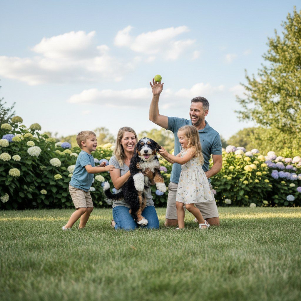 mini bernedoodle puppies ganges ohio