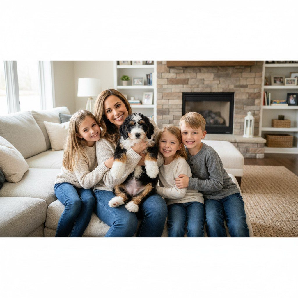 mini bernedoodle puppies granville ohio