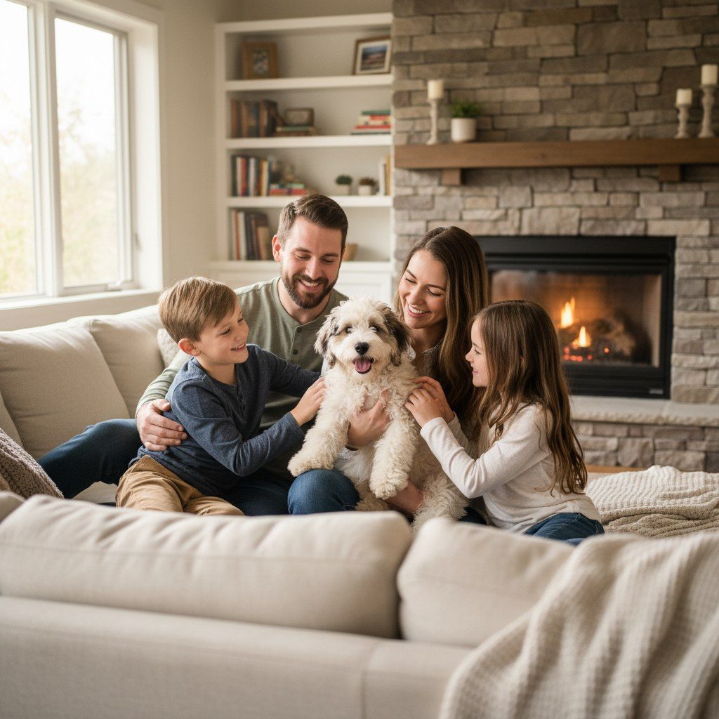 mini bernedoodle puppies heath ohio