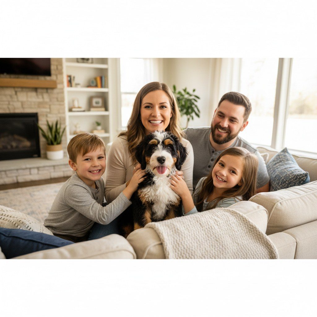 mini bernedoodle puppies kirkersville ohio