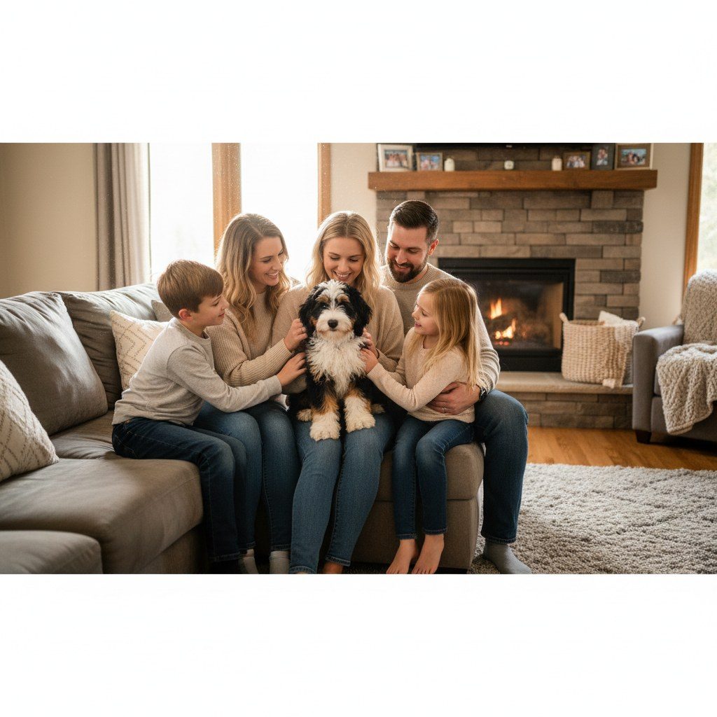 mini bernedoodle puppies lexington ohio
