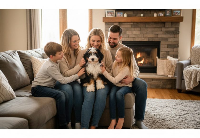 mini bernedoodle puppies lexington ohio