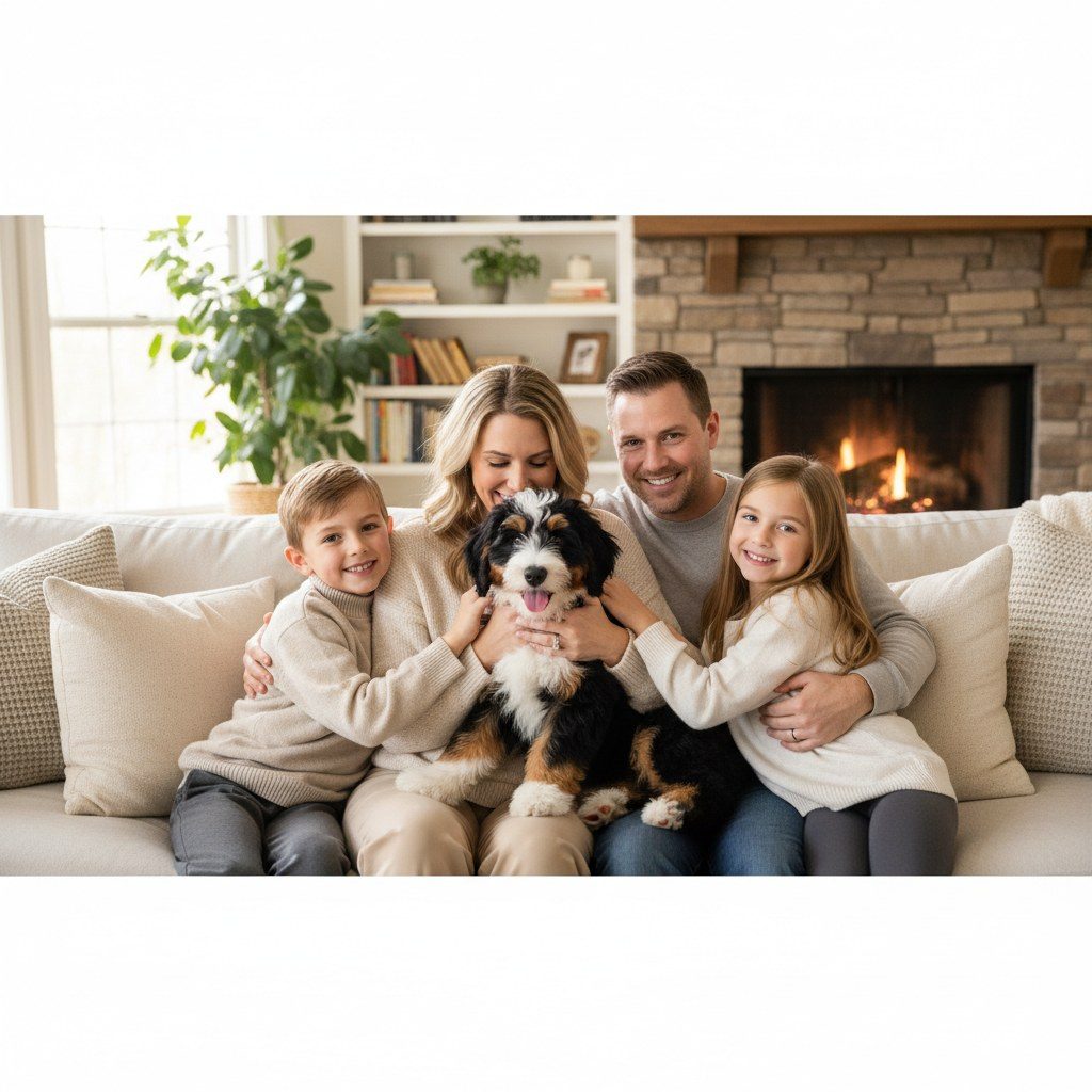 mini bernedoodle puppies luray ohio