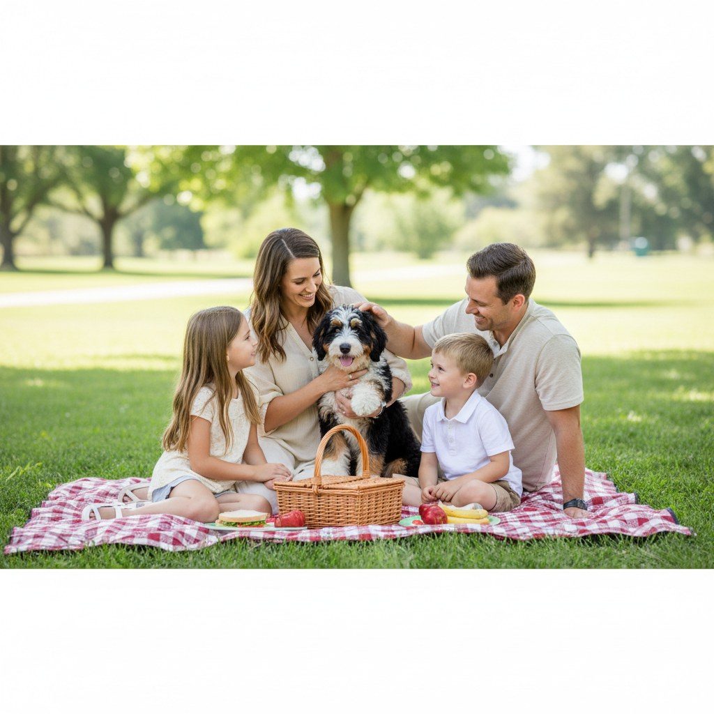 mini bernedoodle puppies madison township ohio