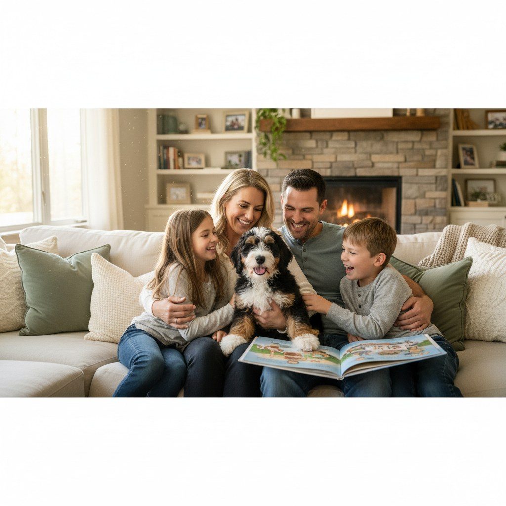 mini bernedoodle puppies mansfield ohio