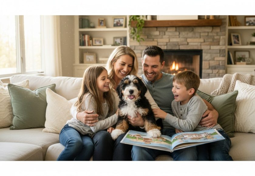 mini bernedoodle puppies mansfield ohio