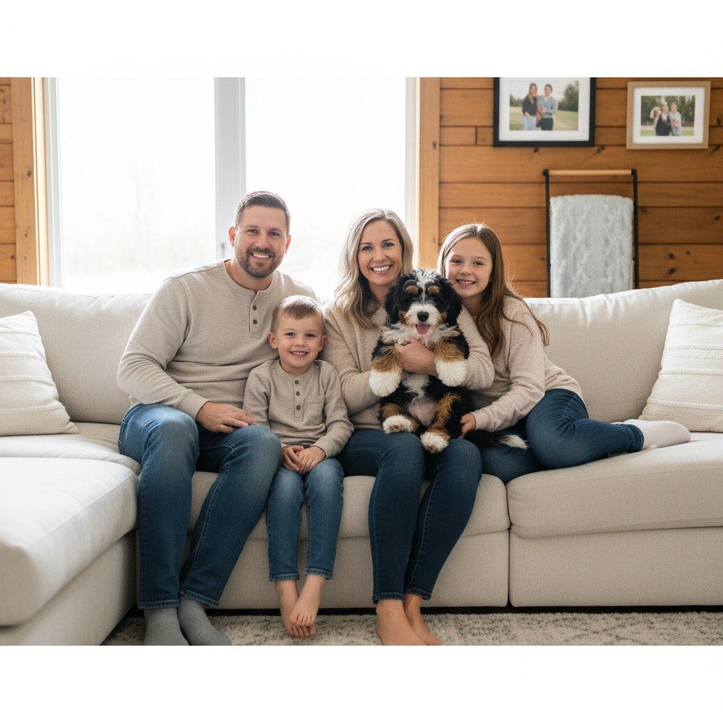 mini bernedoodle puppies newark ohio