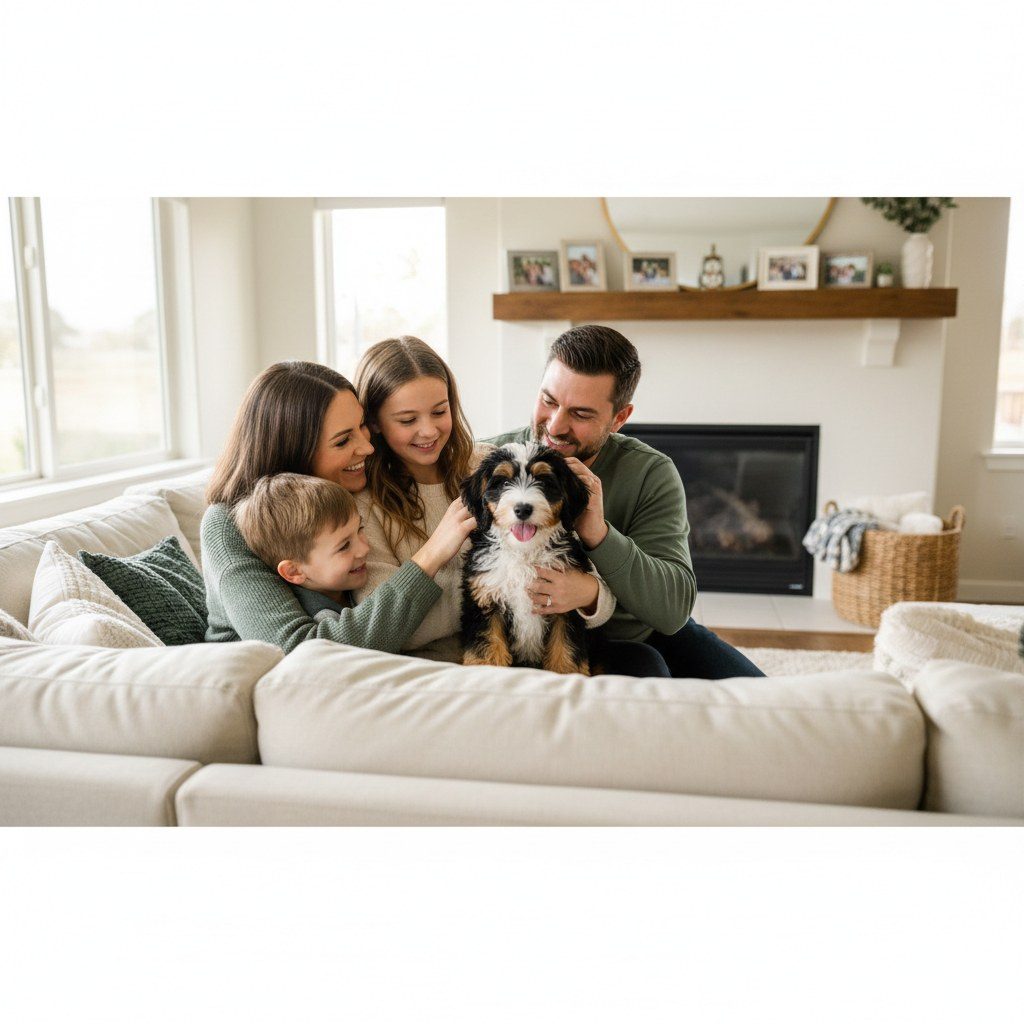 mini bernedoodle puppies olivesburg ohio