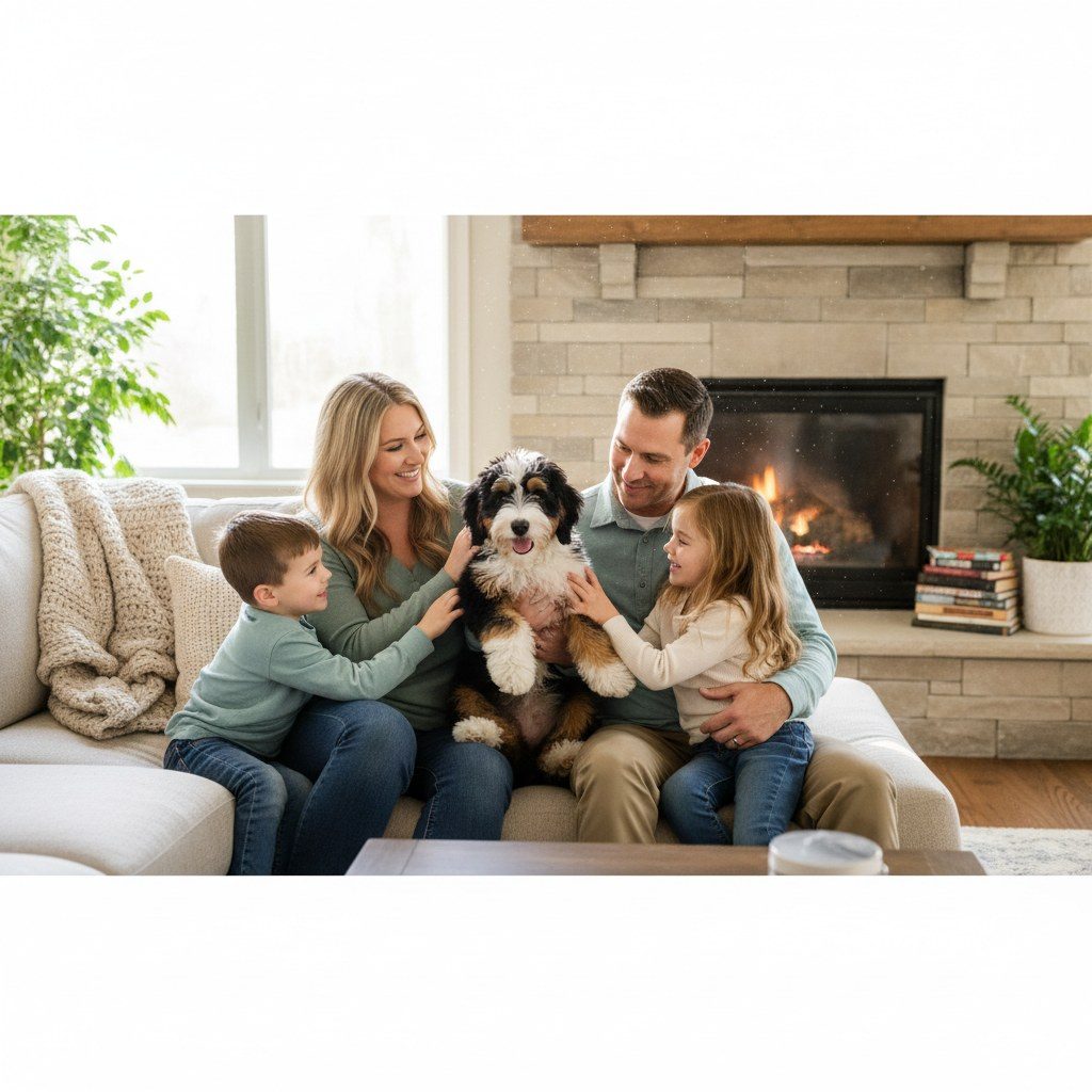 mini bernedoodle puppies toboso ohio