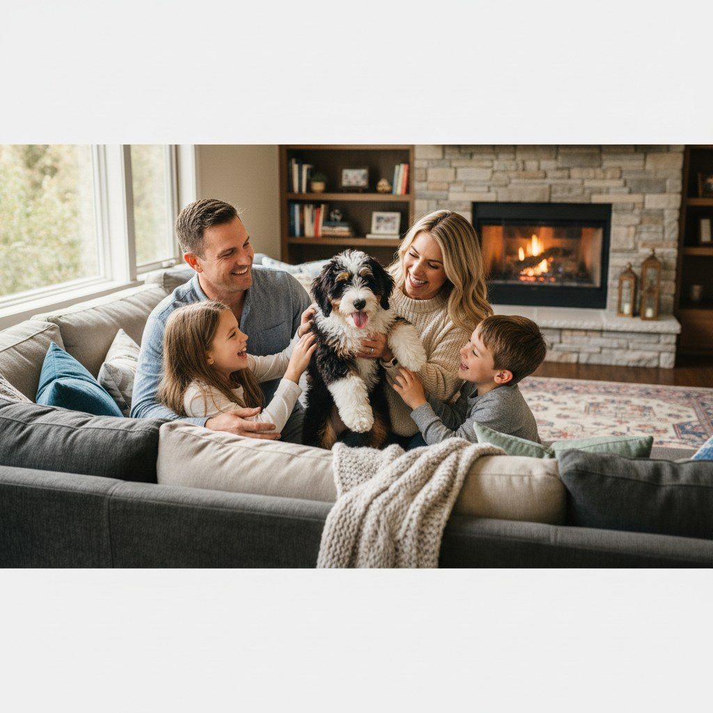 mini bernedoodle puppies utica ohio